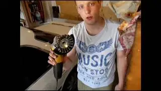 Замена части заднего крыла / меняем заднее крыло / перевариваем арку