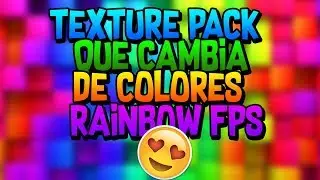 ❌ MINECRAFT TEXTURE PACK PVP - RAINBOW FPS  ❌