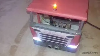 #1 First Test - Project Mini Truck with Arduino (Led, Motor, Control)