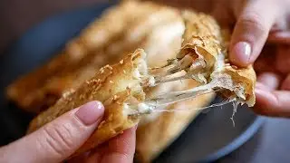 Отличная ИДЕЯ ДЛЯ ПЕРЕКУСА 🥟 Роллини из теста ФИЛО