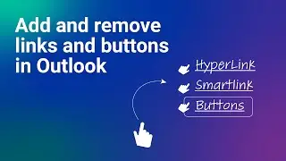 How to insert a link in Microsoft Outlook 365