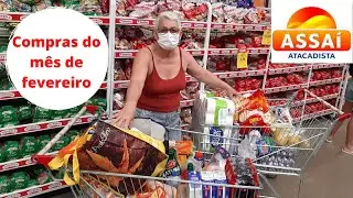 Compras do mês de fevereiro/Gastei quase 1000 reais