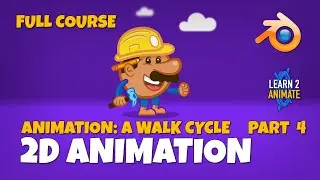 Animate a Walk Cycle Part 04 Rigging in Grease Pencil in  Blender 3.4 Beginner Course