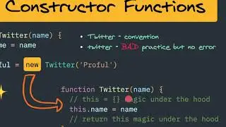 javascript constructor function
