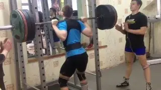 #4 Тренировка #15. Присед 200, Жим 167.5