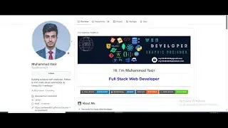 How I Improved My GitHub Profile README | My Developer Journey