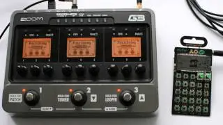 Teenage Engineering PO-12 with Zoom G3 Pitch Delay + Pitch Delay + Pitch Delay