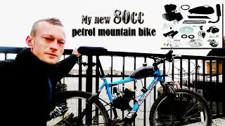80cc Motorised Bycicle (GoPro) Edmonton to London