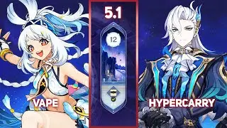 [Genshin Impact - Abyss 5.1] Vape Mualani x Hypercarry Neuvillette