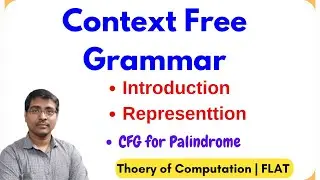 3.1 Introduction to Context Free Grammar (CFG)  with Examples ||TOC||FLAT