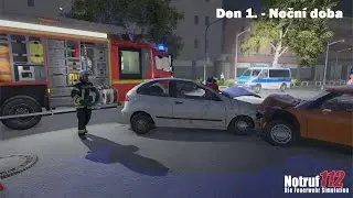 [Notruf 112/Emergency call 112] Den 1. - Noční doba [CZ/SK]