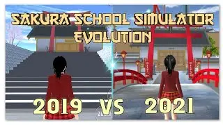 Sakura School Simulator Game Evolution | Oldest Version VS Latest Version (Part 1)