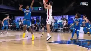 Alex Reece Sends Game to OT on a Buzzer-Beater Three | Alabama Vs UCLA Sweet 16 Game