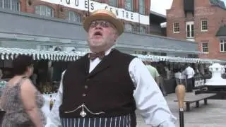 Gloucester Town Cryer at Gloucester Food Festival