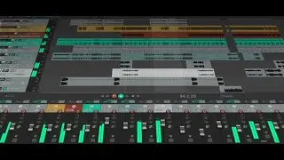 FREE TRAVIS SCOTT TEMPLATE USING WAVES AUDIO (REAPER DAW )