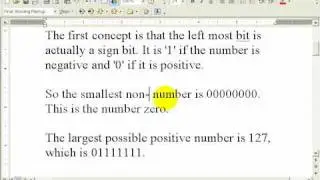 Twos Complement