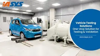 Vehicle Testing & Validation Solutions  On Chassis Dynamometer | iASYS