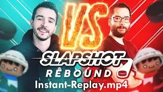 Du HOCKEY et des RIRES | Slapshot en teams avec DOMINGO, Jiraya, Ponce, Rivenzi et DFG