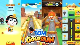 Non-Stop Run: Talking Tom Gold Run | Cleo Angela Costume | Relic Rush Event🤯 | Android / Ios Game