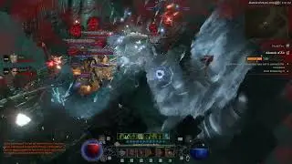 Diablo 4 - Abattoir of Zir Level 10, 2-man group (Ball Lightning Sorceress PoV)