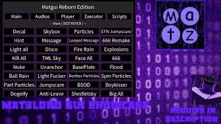 Roblox Exploiting | Mat3Lord Showcase | require in description 