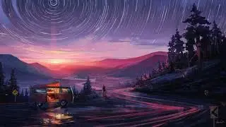 sleep in the car | 2 hours beautiful ambient music