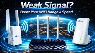 improve Wireless Speed Wi-Fi range on TP-Link Wi-Fi Range Extender - English