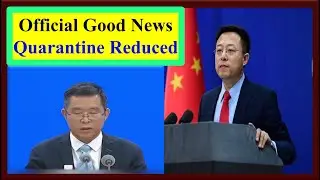 Good News for International Students & Foreigners entering China / The entry quarantine has changed
