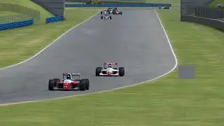 RaceRoom Racing Experience [HD] Silverstone Circuit Classic GP Formula RR 90 V10 replay