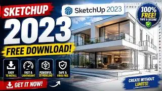 How to Download & Install Sketchup 2023 on Windows 10/11/ Pc/Laptop