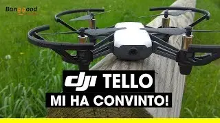 DJI TELLO - CHI L'AVREBBE MAI DETTO !! Recensione e prova di volo