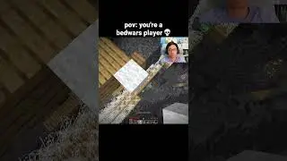 Minecraft Bedwars Moment
