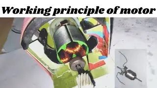 What inside 775 motor | Diy motor | open visible part of motor and  working modol for school
