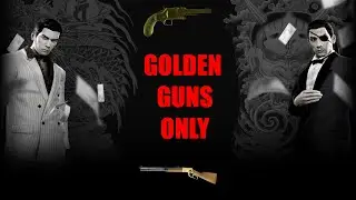 Yakuza 0 - All Bosses - Golden Guns Only - HARD