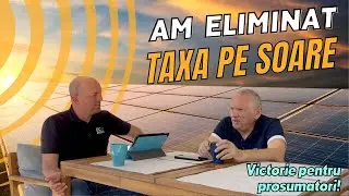 Am eliminat "taxa pe soare"