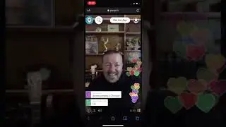 Ricky Gervais 20/09/2020 Facebook/Periscope Live