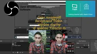 CARA GANTI BACKGROUND VIDEO DI APLIKASI OBS STUDIO