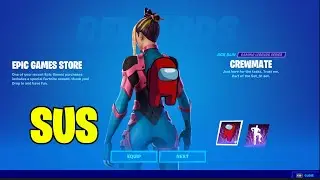 FORTNITE X AMONG US COLLAB - HOW TO GET THE COSMETICS - FORTNITE