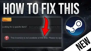 [Updated 2023] How To FIX "Inventory not available" Steam Error