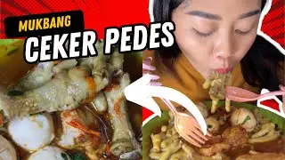 ASMR MUKBANG CEKER PEDES‼️