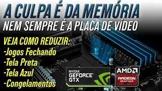 Memory Error in Games, Black Screen, Blue Screen, Games Closing and Crashes
