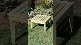 The Infamous Outdoor End Table w/ Dominos