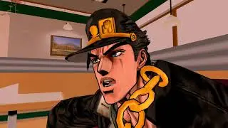 MMD/JJBA/Animation/Meme Polnareff and Jotaro talking