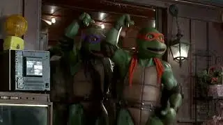 Ninja Turtles do the Walk of Life