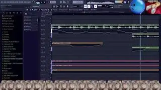 I made a song with only breaks and some percussion