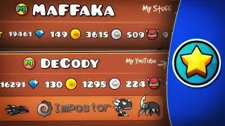 УРОВНИ ОТ ПОДПИСЧИКОВ С МОДЕРАТОРОМ в Geometry Dash