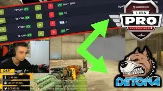 A DETONA GAMING está na LIGA PRO da GC !!!