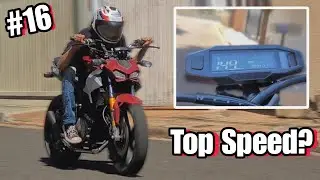 I FINISHED THE HOMEMADE MOTORCYCLE!