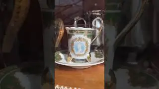 Антикварный буфет сервизом #music #classicalmusic #германия #love #antique