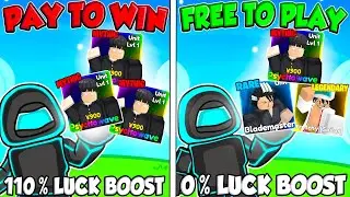 Pay To Win Vs Free To Play In Roblox Anime Tower Defense
